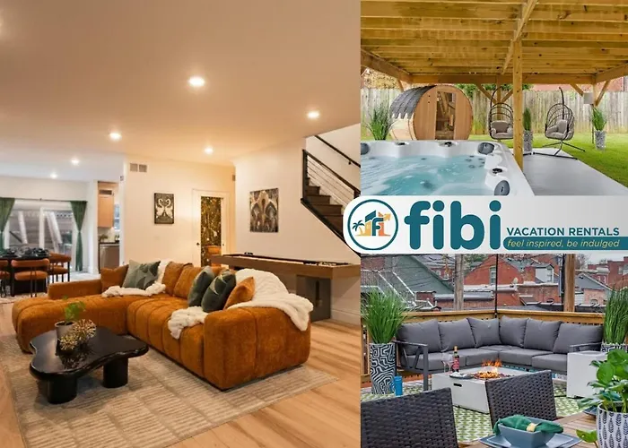 Historic St Louis: Hot Tub| Fire Pit| Near Brewery